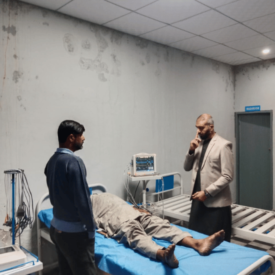 Dedicated Patient Monitoring at Hashmi Hospital