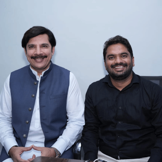 Dr Gulfam with Rana Waheed